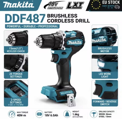 Makita professional 18v 10mm - makita,